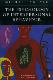 The Psychology of Interpersonal Behaviour, Paperback Book The Psychology of Interpersonal Behaviour, Paperback Book