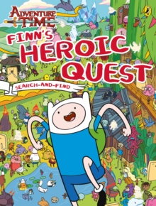 Adventure Time: Finn's Heroic Quest Search-and-Find, Paperback Book Adventure Time: Finn's Heroic Quest Search-and-Find, Paperback Book