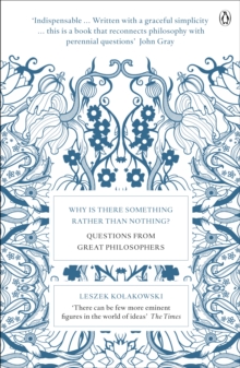 Why is There Something Rather Than Nothing? : Questions from Great Philosophers