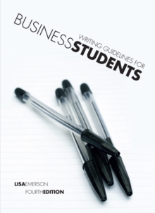 Writing Guidelines for Business Students, Paperback / softback Book Writing Guidelines for Business Students, Paperback / softback Book
