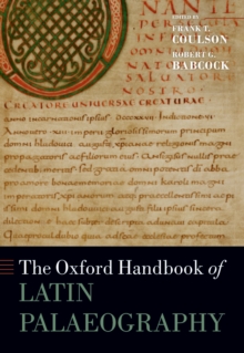 The Oxford Handbook of Latin Palaeography