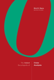 Oxford University Press Inc Oxford Encyclopedia Of Crisis Analysis , 2-Volume Set