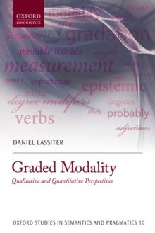 Graded Modality : Qualitative and Quantitative Perspectives