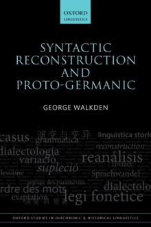 Syntactic Reconstruction and Proto-Germanic