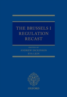 The Brussels I Regulation Recast