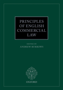 Principles of English Commercial Law