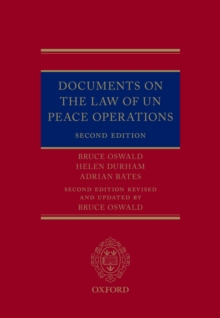 Documents on the Law of UN Peace Operations