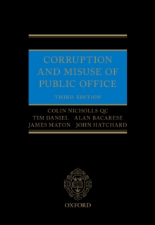 Corruption and Misuse of Public Office