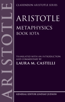 Aristotle: Metaphysics : Book Iota