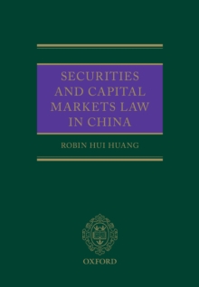 Securities and Capital Markets Law in China