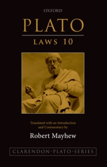 Plato: Laws 10 : Translated with an introduction and commentary