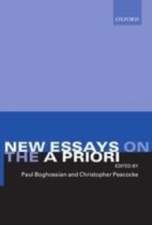 New Essays on the A Priori