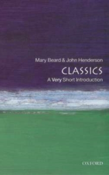 Classics: A Very Short Introduction