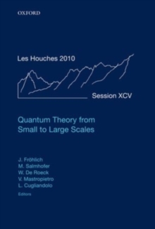 Quantum Theory from Small to Large Scales : Lecture Notes of the Les Houches Summer School: Volume 95, August 2010