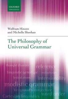 The Philosophy of Universal Grammar