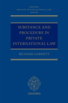 Substance and Procedure in Private International Law