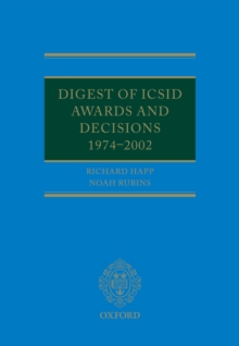 Digest of ICSID Awards and Decisions: 1974-2002