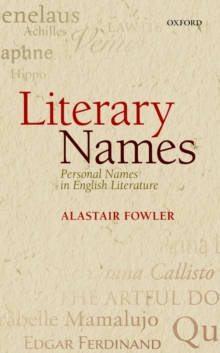 Literary Names : Personal Names in English Literature