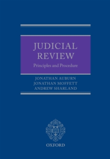 Judicial Review : Principles and Procedure