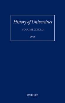 History of Universities : Volume XXIX / 2