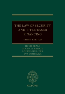 The Law of Security and Title-Based Financing