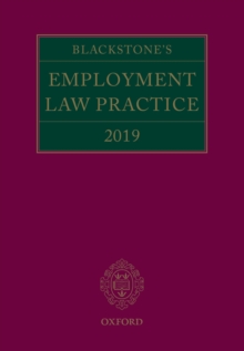 Blackstone's Employment Law Practice 2019