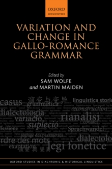 Variation and Change in Gallo-Romance Grammar