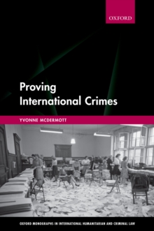 Proving International Crimes