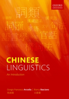 Chinese Linguistics : An Introduction