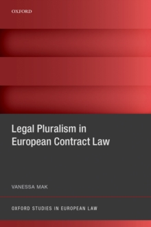 Legal Pluralism in European Contract Law