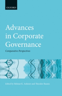 Advances in Corporate Governance : Comparative Perspectives