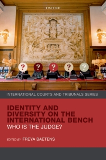 Identity and Diversity on the International Bench : Who is the Judge?