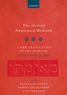 The Oxford Annotated Mishnah