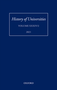 History of Universities: Volume XXXIV/2 : Teaching Ethics in Early Modern Europe