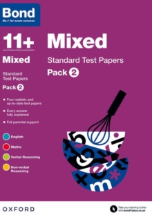Bond 11+: Mixed: Standard Test Papers : Pack 2, Paperback Book Bond 11+: Mixed: Standard Test Papers : Pack 2, Paperback Book