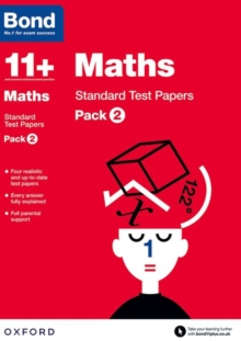 Bond 11+: Maths: Standard Test Papers: For 11+ GL assessment and Entrance Exams : Pack 2