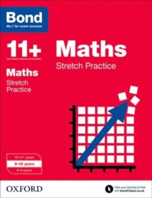 Bond 11+: Maths: Stretch Papers : 9-10 Years, Paperback Book Bond 11+: Maths: Stretch Papers : 9-10 Years, Paperback Book