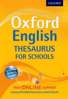 Oxford English Thesaurus for Schools, Mixed media product Book Oxford English Thesaurus for Schools, Mixed media product Book