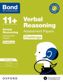 Bond 11+: Bond 11+ Verbal Reasoning Challenge Assessment Papers 10-11 years: Ready for the 2024 exam