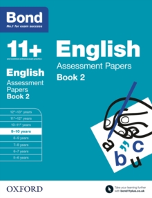 Bond 11+: Bond 11+ English Assessment Papers 9-10 Book 2