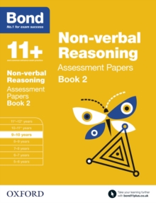 Bond 11+: Bond 11+ Non-verbal Reasoning Assessment Papers 9-10 Book 2