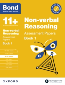 Bond 11+: Non-verbal Reasoning Assessment Papers Book 1 9-10 Years