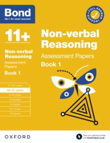 Bond 11+: Non-verbal Reasoning Assessment Papers Book 1 10-11 Years: Ready for the 2024 exam