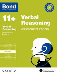 Bond 11+: Bond 11+ Verbal Reasoning Assessment Papers 8-9 Years