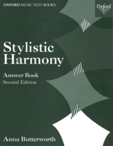 Stylistic Harmony Answer Book, Sheet music Book Stylistic Harmony Answer Book, Sheet music Book