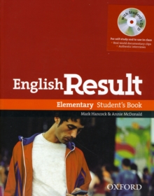 English Result: Elementary: Student's Book with DVD Pack : General English four-skills course for adults, Mixed media product Book English Result: Elementary: Student's Book with DVD Pack : General English four-skills course for adults, Mixed media product Book