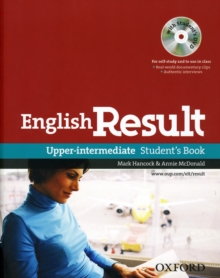 English Result: Upper-Intermediate: Student's Book with DVD Pack : General English four-skills course for adults, Mixed media product Book English Result: Upper-Intermediate: Student's Book with DVD Pack : General English four-skills course for adults, Mixed media product Book