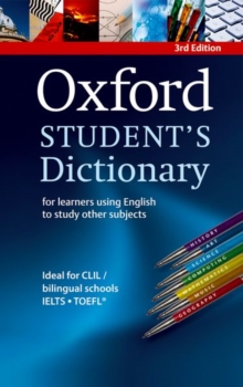 Oxford Student's Dictionary Paperback, Paperback Book Oxford Student's Dictionary Paperback, Paperback Book