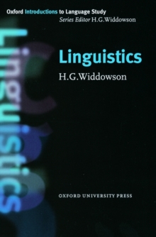 Linguistics, Paperback Book Linguistics, Paperback Book
