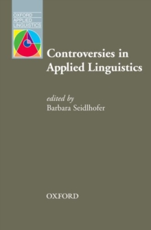 Controversies in Applied Linguistics, Paperback Book Controversies in Applied Linguistics, Paperback Book